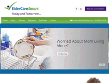 Tablet Screenshot of eldercaresmart.com